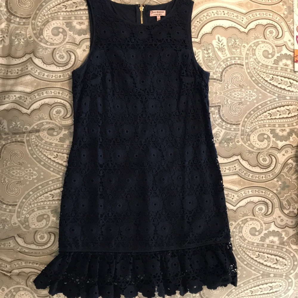 Juicy Couture floral lace dress